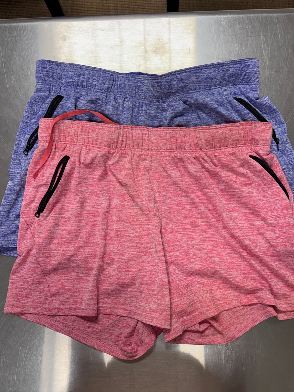 liberty Heather Pink & Purple (2 piece set) athletic shorts - large